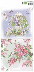 Marianne Design Decoupage Country Flowers XL EWK1297 