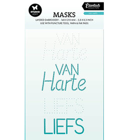 Studio Light Embroidery, Van harte Essentials nr.346 A5