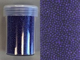 Hobby Crafting Fun Mini pearls (zonder gat) 0,8-1,0mm paars 22 gram 