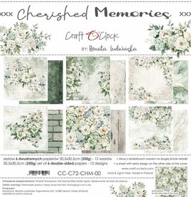 Craft O'Clock Paper Collection Set 30,5x30,5cm Cherished Memories