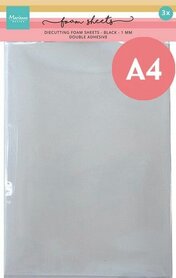 Marianne Design Foam sheets Foam sheets- A4 - Zwart 1 mm LR0066 