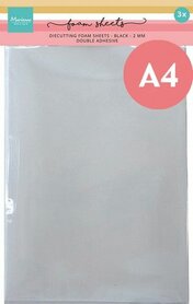 Marianne Design Foam sheets Foam sheets- A4 -Zwart 2 mm LR0067 