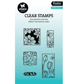 Studio Light Clear stamp Spring Labels Essentials nr.811