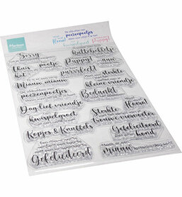 Marianne Desgin Clear Stamp, Kopjes & Pootjes CS1170