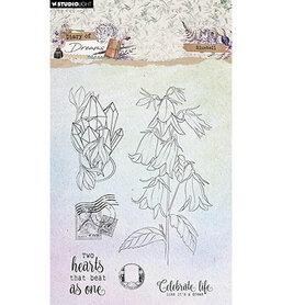 Studio Light Clear Stamps Blue Bell Diary of Dreams nr.808