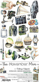 Craft O Clock Extras Set Hobby Man 15x30 cm The November Man