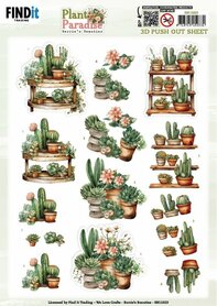 3D Push out Sheet - Berries Beauties - Plant Paradise - Greenhouse Shelves