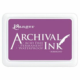 Ranger Archival Ink pad - aubergine 