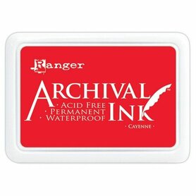 Ranger Archival Ink pad - cayenne 