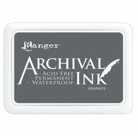 Ranger Archival Ink pad - graphite 