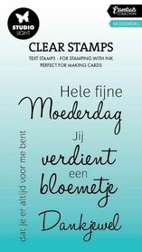Studio Light Clear Stamp Moederdag Essentials nr.664 
