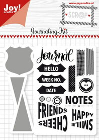 Joy! stempel met mal journaling kit 6004/0028