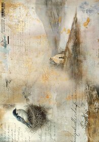 Art Alchemy Rice paper 3, Memory of Spring, A4 