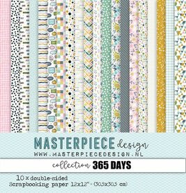 Masterpiece Papiercollectie 365 days 12x12 10vl 