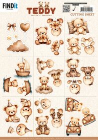 3D Cutting Sheet - Berries Beauties - Teddy - Mini