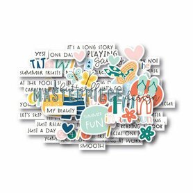 Masterpiece Die-cuts 24/7 tekst 