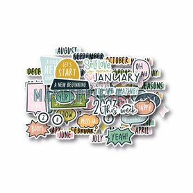 Masterpiece Die-cuts 365 days tekst 