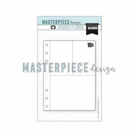 Masterpiece Memory P-Pocket Page sleeves-4x8 design F 10st 