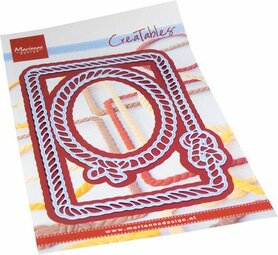 Marianne Design Creatable Touw frames - Rechthoek & Ovaal LR0813 