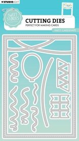 Studio Light Cutting Die Party cardshape Sweet Stories nr.820 