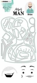 Studio Light Stamp & Cutting Die Missees By Karin Joan nr.13 