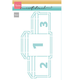 Marianne Design Craft Stencil Winner's Podium PS8186