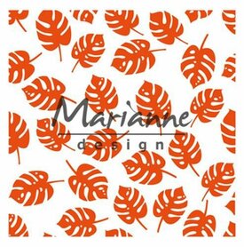 Marianne Design Embossing folder Tropische bladeren DF3449 