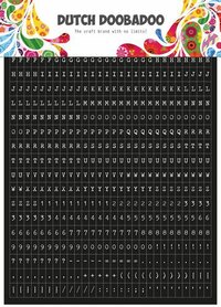 Dutch Doobadoo Dutch Sticker Art A5 Tekst 491.200.002