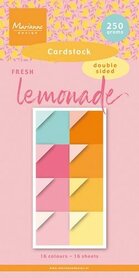 Marianne Design Cardstock Fresh Lemonade PK9191 