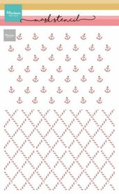 Marianne Design Mask Stencil - 2 layer Nautisch PS8163 