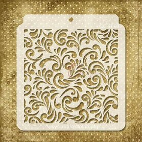 Craft O'Clock Stencil Tag 03
