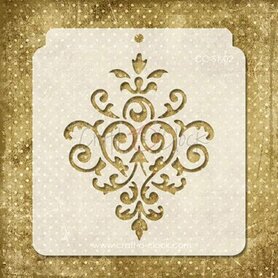 Craft O'Clock Stencil 02, Barok