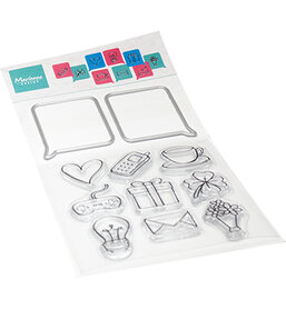 Marianne Design Clear Stamp Chat bubbles CS1176