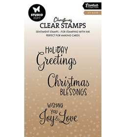 Studio Light Clear Stamp Joy & Love Essentials nr.852