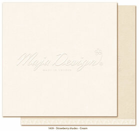 Maja Design Mono - Strawberry - Cream 30,5x30,5 cm