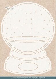 Stencil - Card Deco Essentials - Enchanting Globe - A5