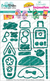 CarlijnDesign snijmallen Flip Flop Friends