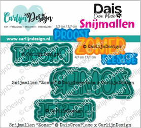 CarlijnDesign snijmallen Zomer