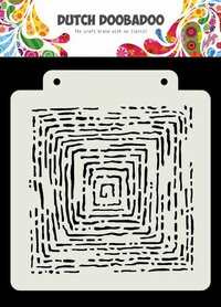 Dutch Doobadoo Dutch Mask Art Grunge lines 470.715.175