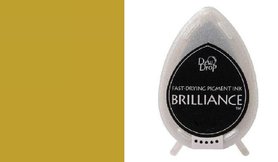 Brilliance Dew Drop inktkussen Pearlescent Olive 