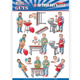 3D pushout - Yvonne Creations- Big Guys - Backyard BBQ