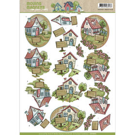 3D Knipvel - Yvonne Creations - Moving Madness - Houses