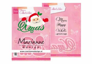 Marianne Design Collectable Eline‘s Santa Xmas (Eng) COL1477 