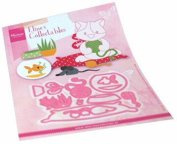Marianne Design Collectable Eline‘s kattenaccessoires COL1486 