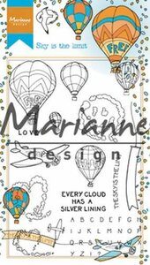 Marianne Design Stempel Hetty‘s Border Sky is the limit HT1634