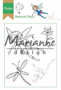 Marianne Design Clear Stamp Hetty‘s Stardust Fairy HT1644 