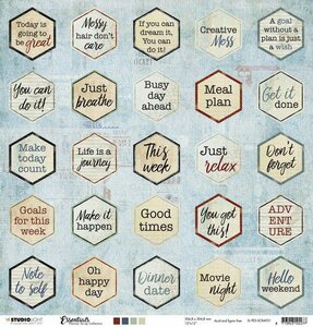 Studio Light Scrap 200gr Planner Essentials nr.31 305x305 mm