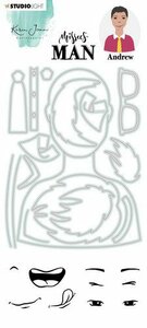 Studio Light Stamp & Cutting Die Missees By Karin Joan nr.12 