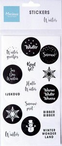 Marianne Design Stickers - Winter - (NL) CA3170 
