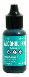 Ranger Alcohol Ink 15 ml - turquoise Tim Holz